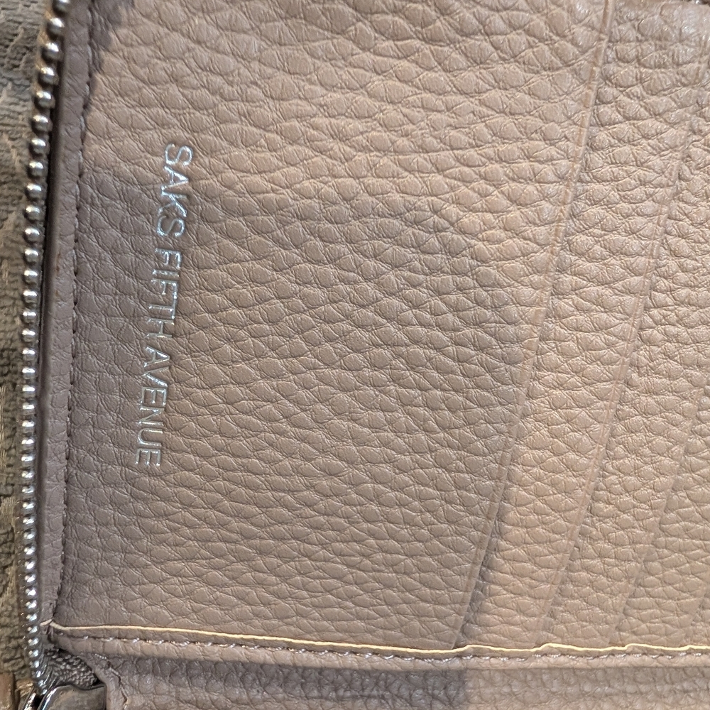 Saks Fifth Avenue Large Wallet - Picture 12 of 14